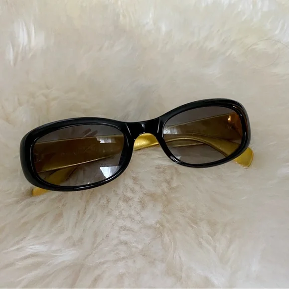 Dior | Accessories | Christian Dior Black Gold Sunglasses  display picture 1